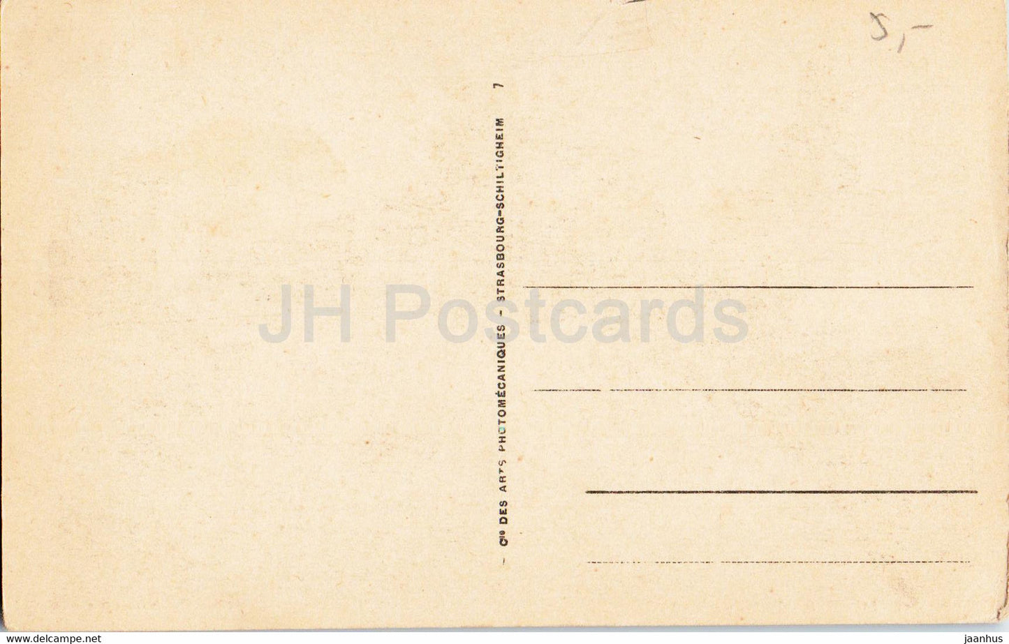 Mont St Michel - Vue cote est - 46 - old postcard - France - unused