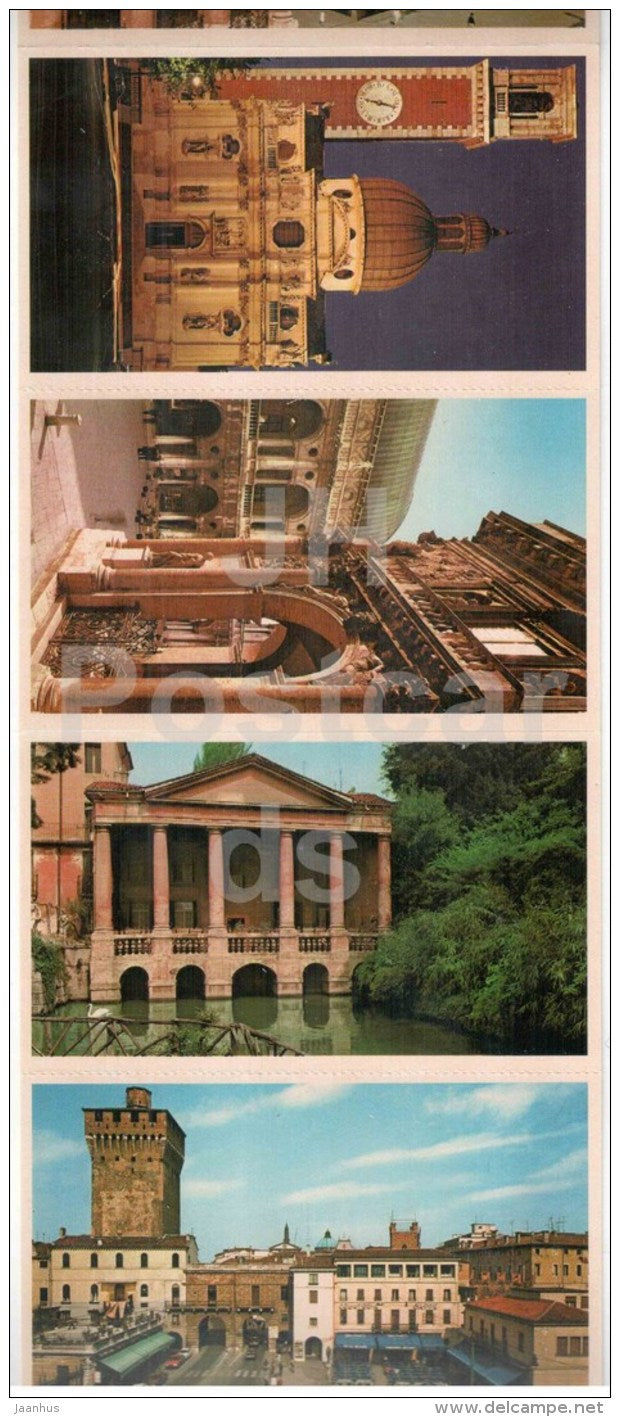 mini photo book with 19 photos - leporello - Vicenza - Italy - unused - JH Postcards