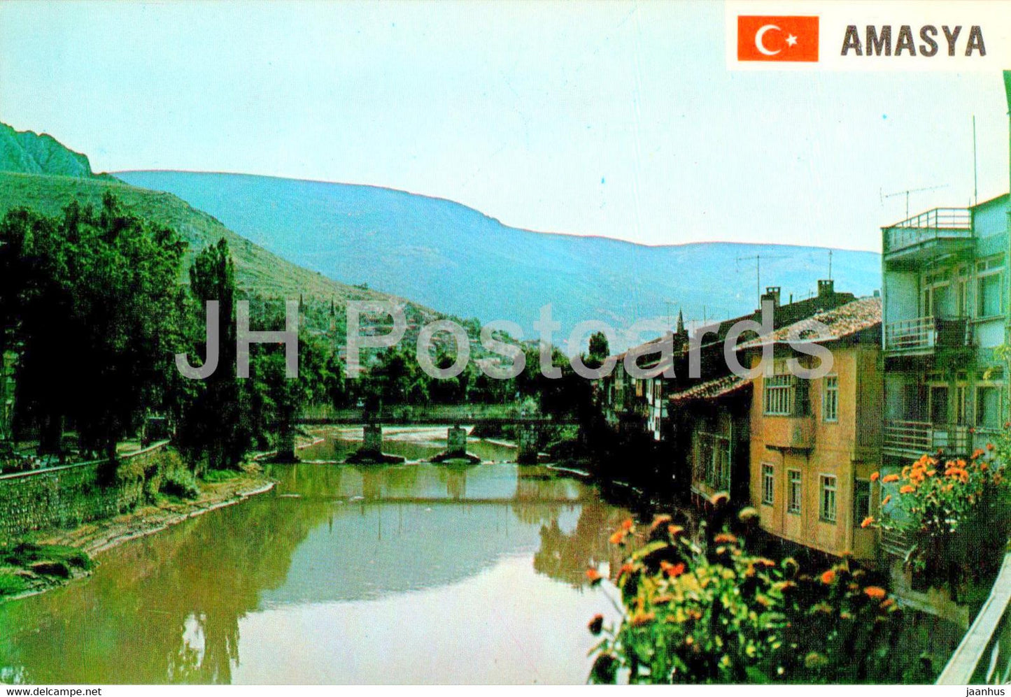 Amasya - Vadide Yesilirmak - valley - Turkey - unused - JH Postcards