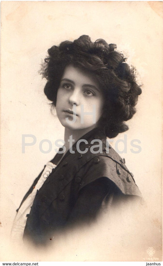 woman - 1343/44 - old postcard - 1915 - used - JH Postcards