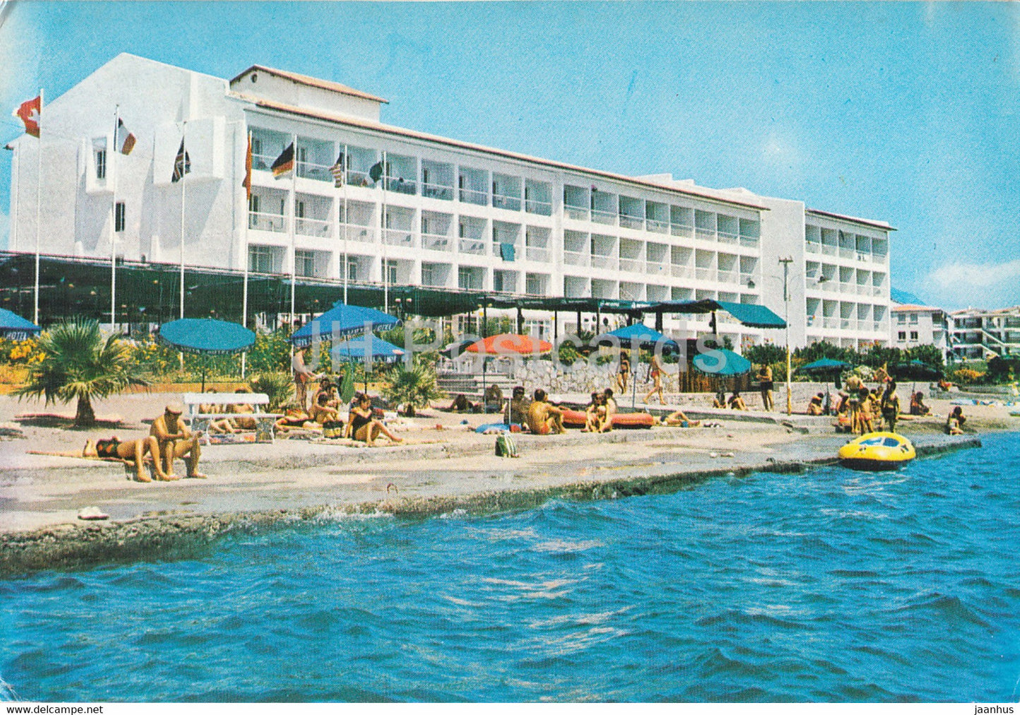 Marmaris - Lidya hotel - beach - Turkey - unused - JH Postcards