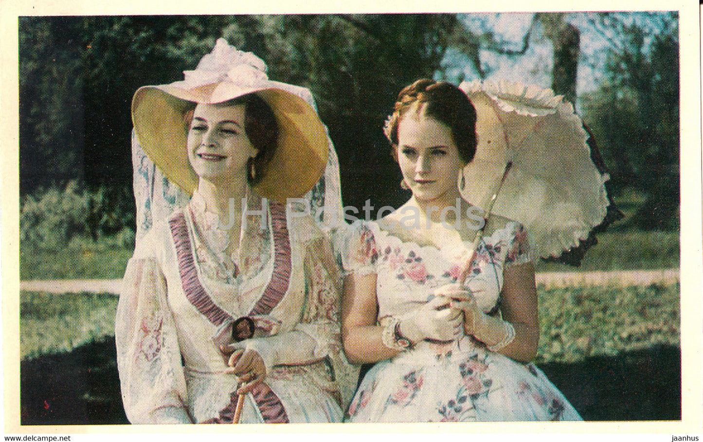 Farewell to St. Petersburg - actress T. Bedova T. Piletskaya - Movie - Film - soviet - 1972 - Russia USSR - unused - JH Postcards