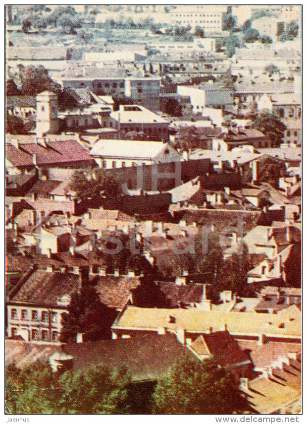 the old town of Vilnius - Vilnius - 1970 - Lithuania USSR - unused - JH Postcards