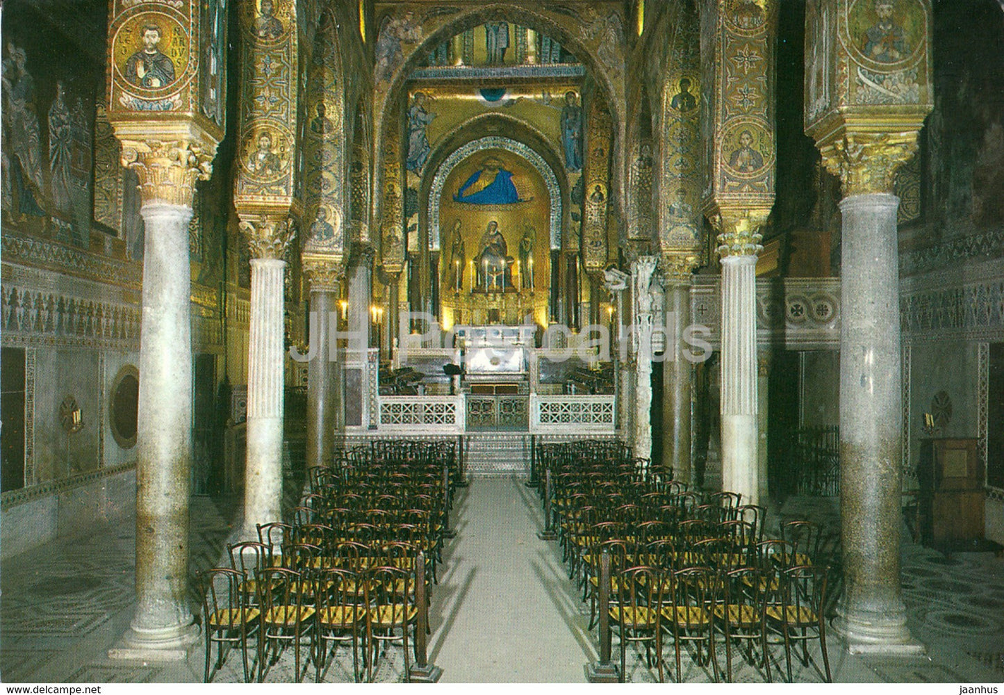 Palermo - Cappella Palatina - Navata Centrale - 2907 - Italy - unused - JH Postcards