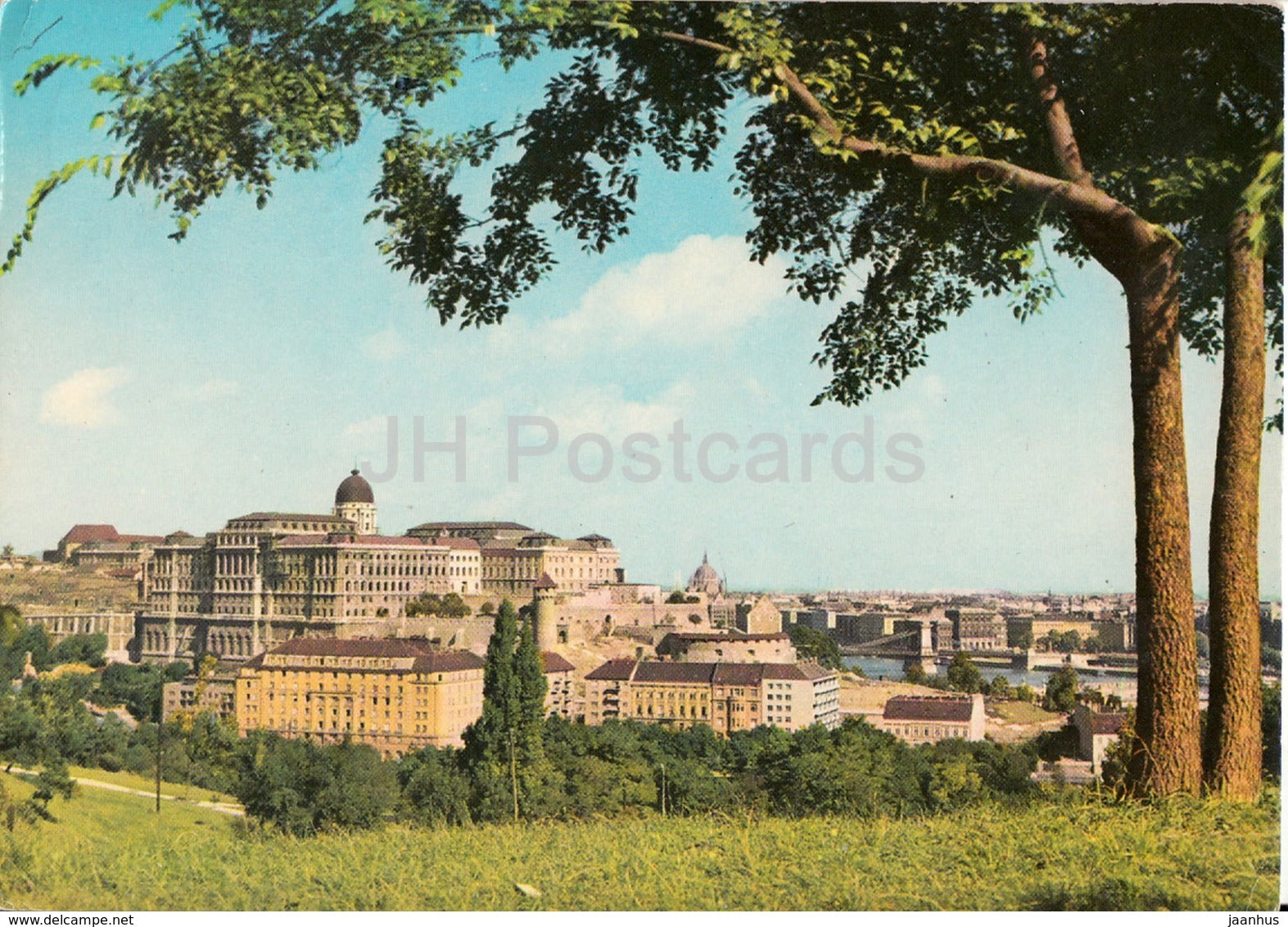 View of Budapest - 1968 - Hungary - used - JH Postcards