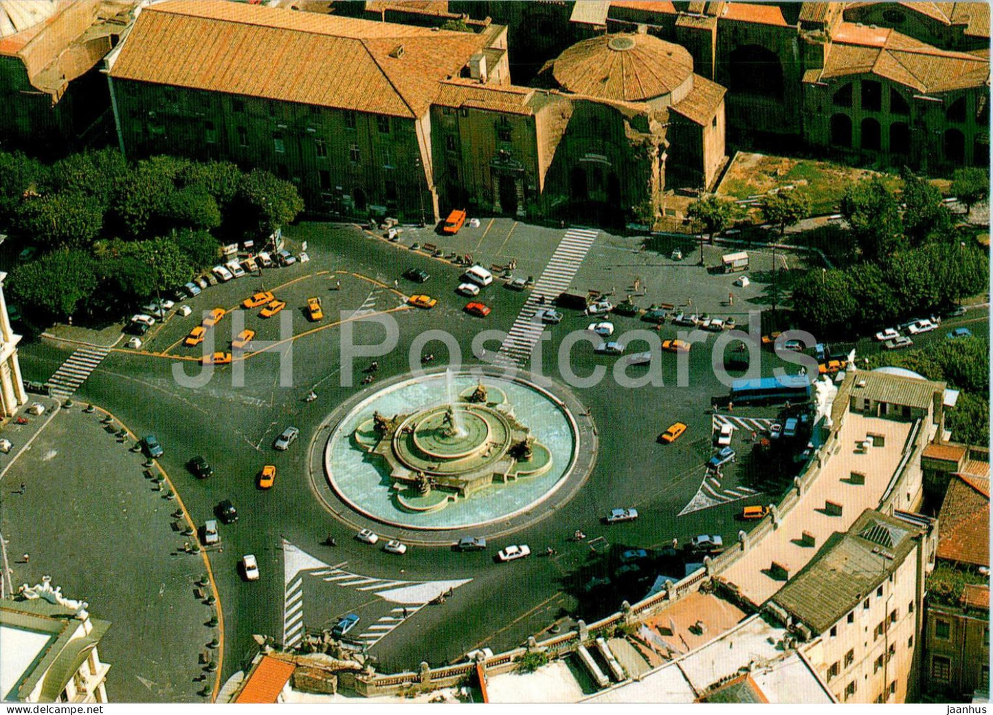 Roma - Rome - Piazza Esedra - Esedra square - 705 - Italy - unused - JH Postcards