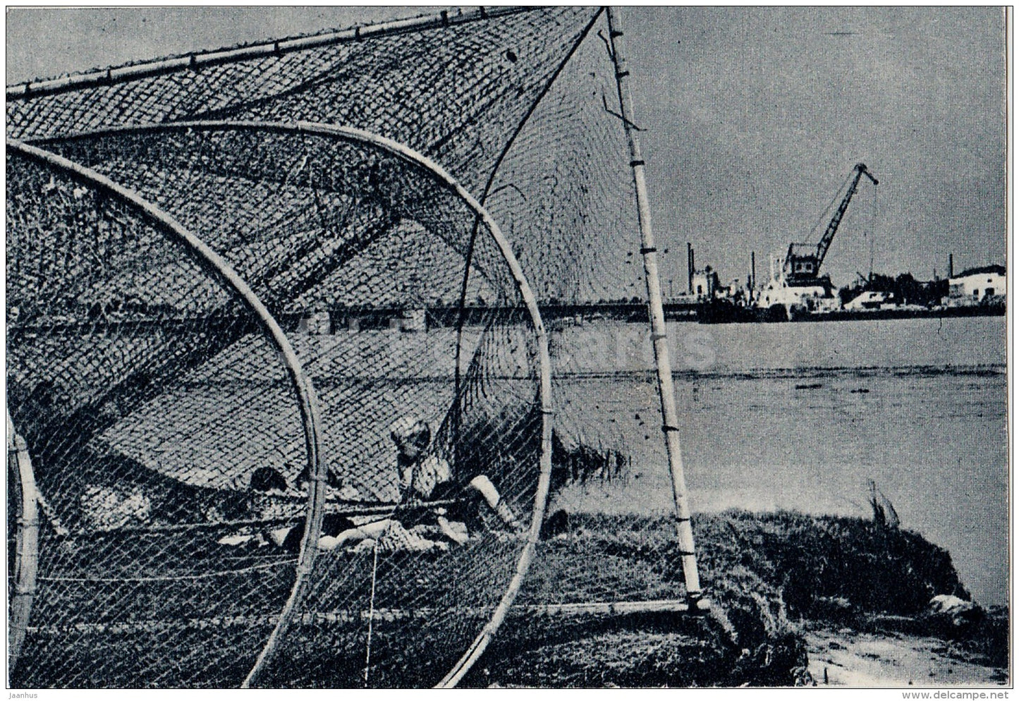 On the river bank - Pärnu - 1967 - Estonia USSR - unused - JH Postcards