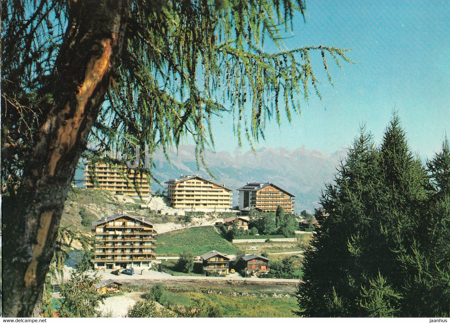 Nendaz Station 1300 m - 1992 - Switzerland - used - JH Postcards