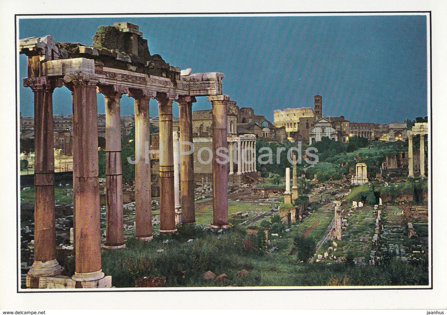 Roma - Rome - Foro Romano - Romain Forum - Italy - unused - JH Postcards