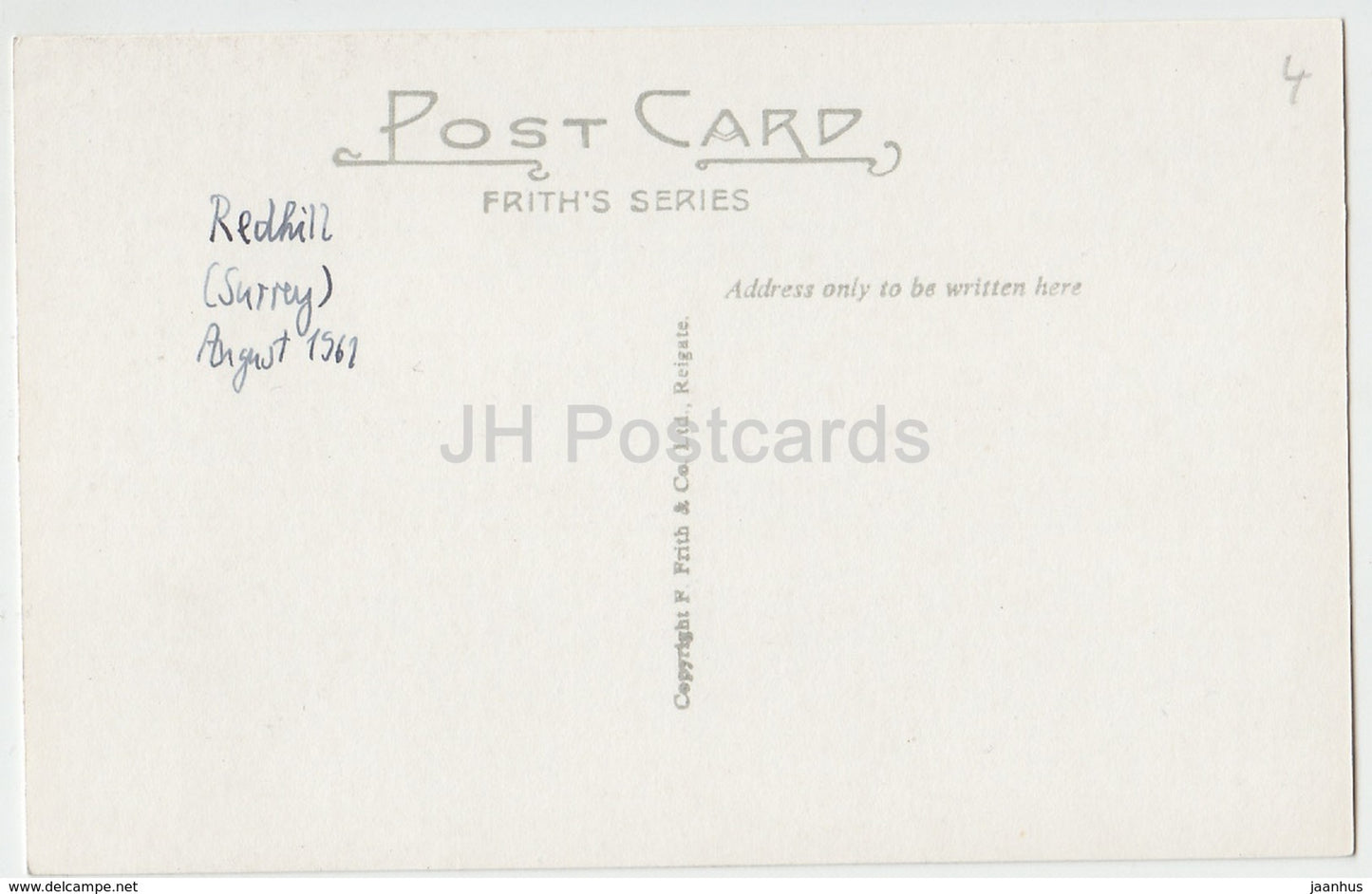 Redhill Common - 67833 - 1961 - United Kingdom - England - used