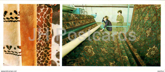 Balti - Beltsy - Ungheni - fur factory products - carpet factory - 1985 - Moldova USSR - unused