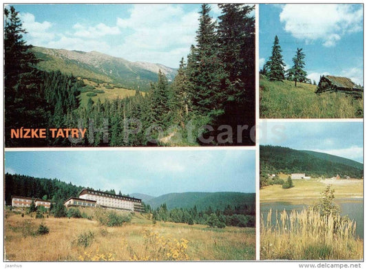 Nizke Tatry - Low Tatras National Park - hotel Partizan - Durkova - Krpacova - Czechoslovakia - Slovakia - used 1984 - JH Postcards