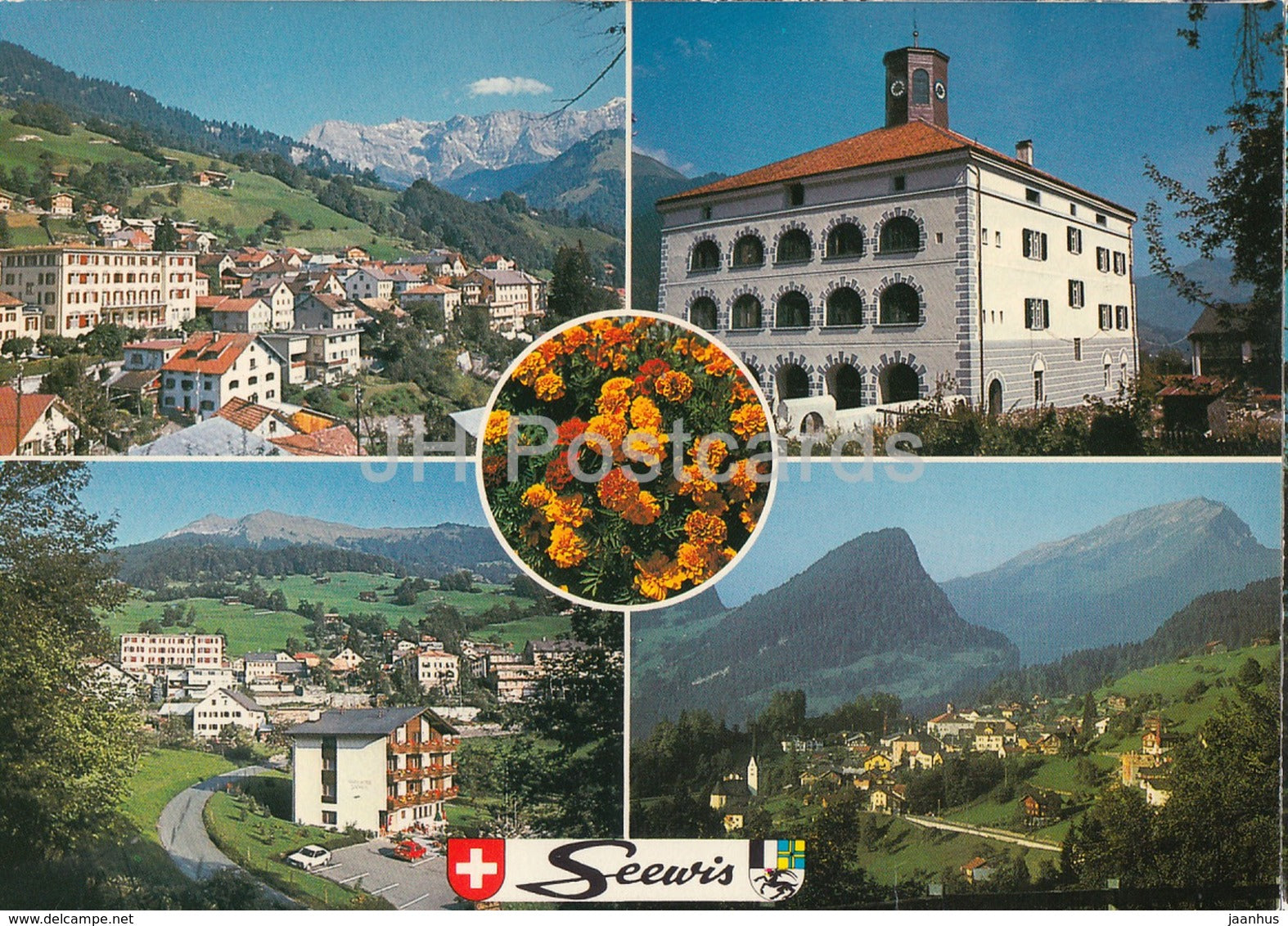 Seewis im Prattigau 1000 m - 3004 - Switzerland - unused - JH Postcards