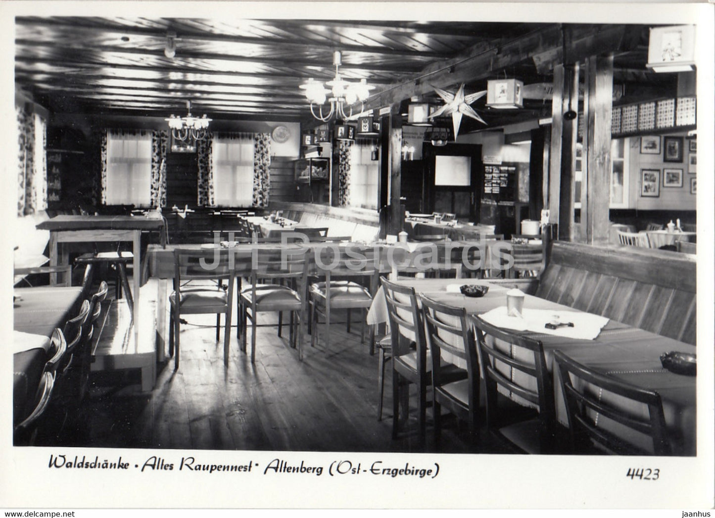 Waldschanke - Altes Raupennest - Altenberg - 4423 - Germany DDR - unused - JH Postcards