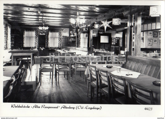 Waldschanke - Altes Raupennest - Altenberg - 4423 - Germany DDR - unused - JH Postcards