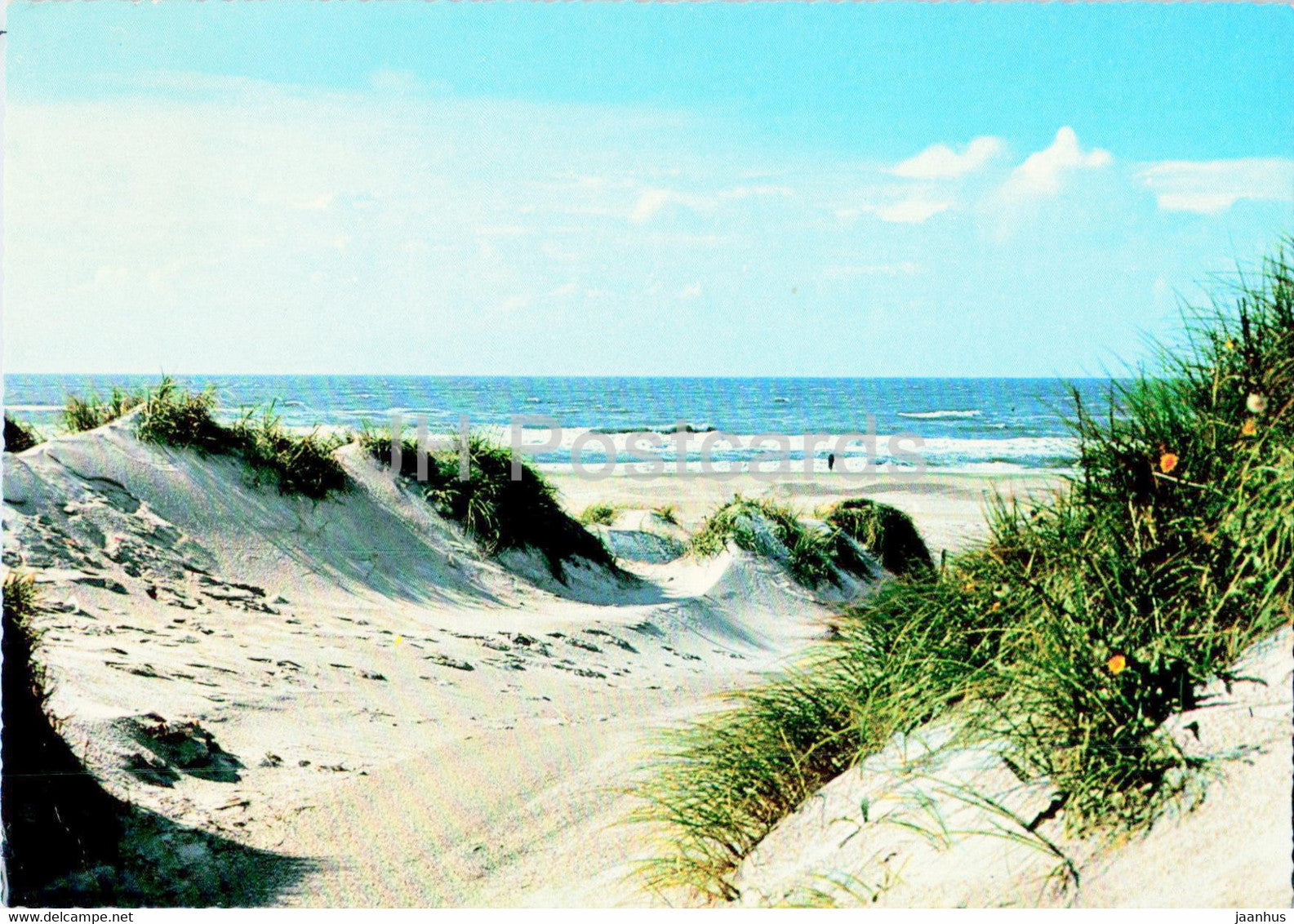 Vesterhavet - North Sea - 1968 - Denmark - used - JH Postcards