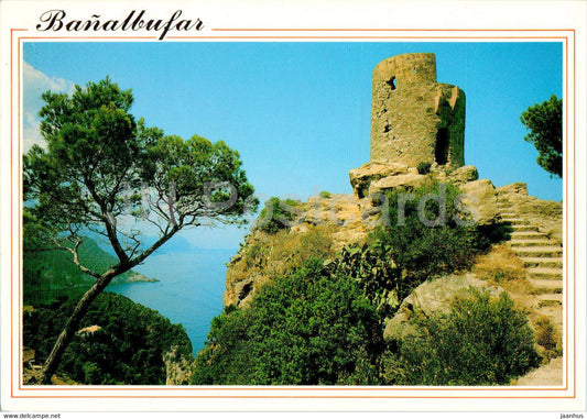 Banalbufar - Atalaya de Ses Animes - Mallorca - 2801 - Spain - unused - JH Postcards