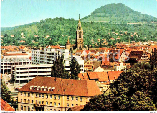 Reutlingen - das Tor zur Schwabischen Alb - Rathaus mit Marienkirche und Achalm - 548/513 - 1978 - Germany - used