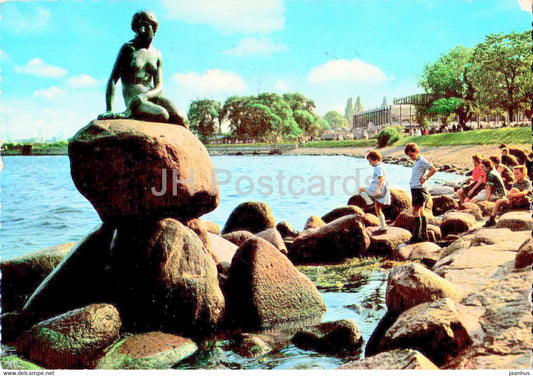 Copenhagen - View of Langelinie - 1964 - Denmark - used - JH Postcards