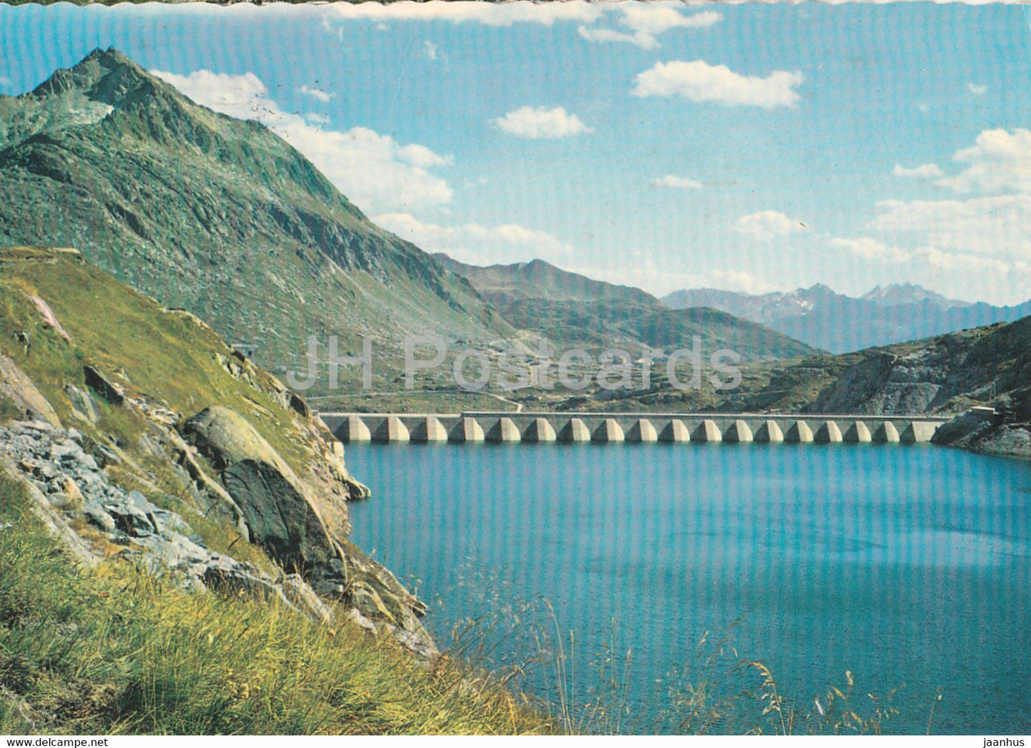 Lago di Lucendro - Gottardo Ospizio - 972 - 1971 - Switzerland - used - JH Postcards