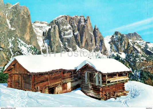 Gruppo del Catinaccio - Dolomiti - Ciampedie - Dirupi di Larsec - Italy - used - JH Postcards