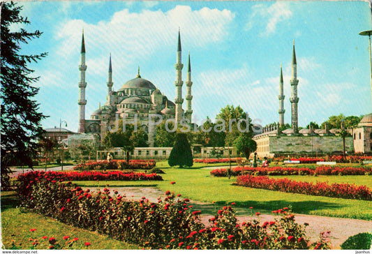 Istanbul - Sultan Ahmet - Blue Mosque - 275 - Turkey - unused - JH Postcards