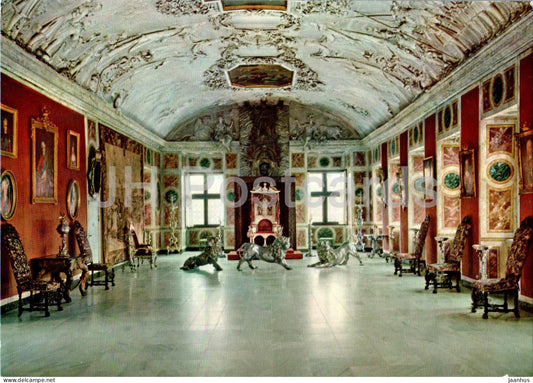 Copenhagen - Kobenhavn - Rosenborg castle - Riddersalen - The Freat Hall - 9957 - Denmark - unused - JH Postcards