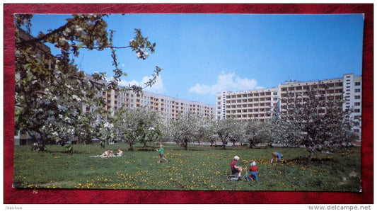New district - Minsk - Belarus - USSR - unused - JH Postcards