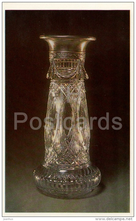 Vase - The Faberge Jewellery - 1987 - Russia USSR - unused - JH Postcards