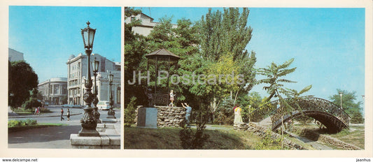 Odessa - Theatre Square - Old Town - 1985 - Ukraine USSR - unused - JH Postcards