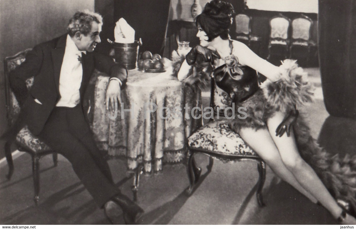 Russian Soviet movie actress Lyudmila Gurchenko - The Shadov - Gerdt - 1982 - Russia USSR - unused - JH Postcards