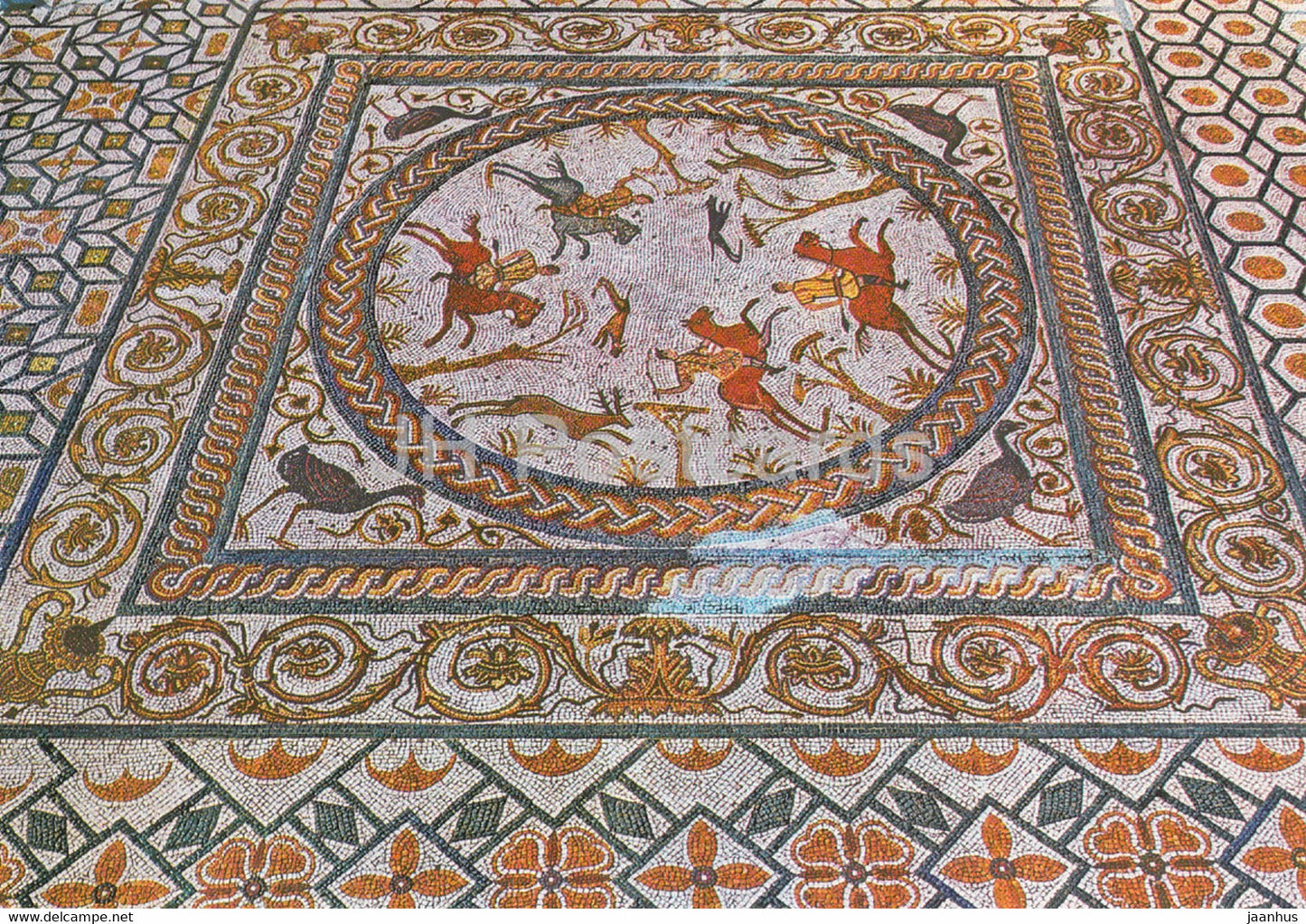 Coimbra - Conimbriga - Mosaicos Romanos - ancient world - 1970 - Portugal - used - JH Postcards