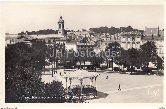 Rochefort Sur Mer - Place Colbert - 29 - old postcard - France - unused - JH Postcards