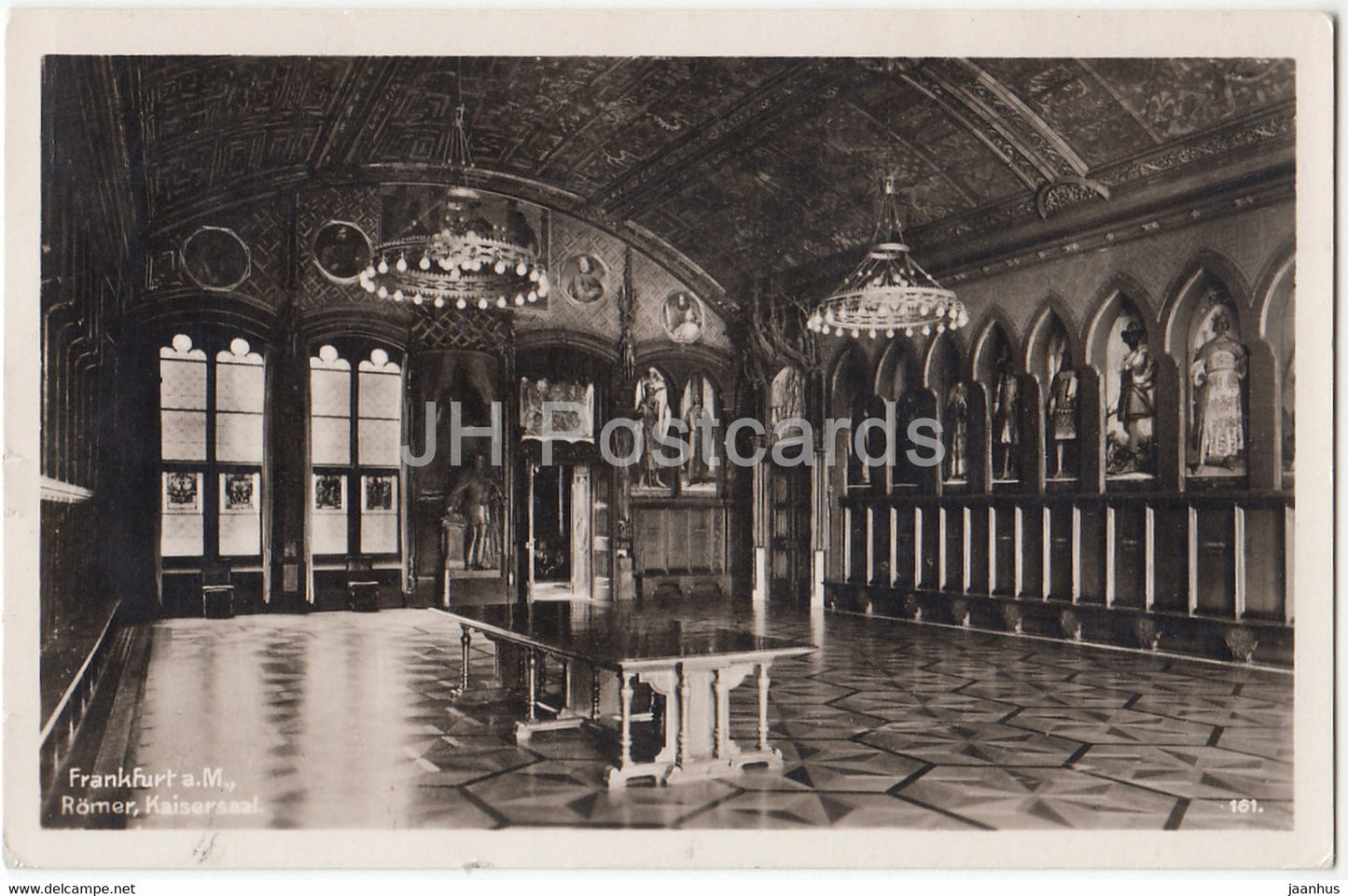 Frankfurt a M - Romer - Kaisersaal - 161 - 1969 - Germany - used - JH Postcards