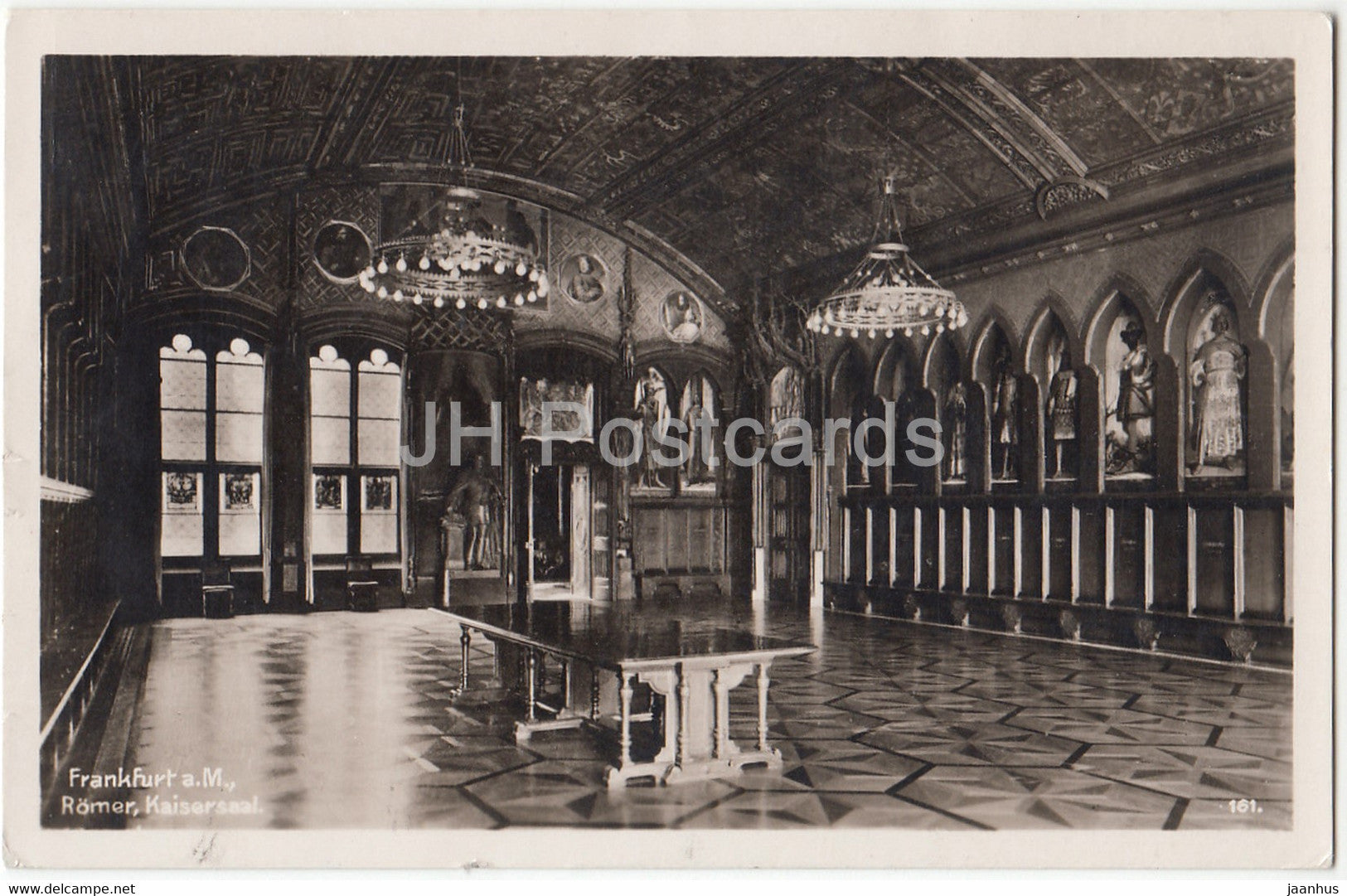 Frankfurt a M - Romer - Kaisersaal - 161 - 1969 - Germany - used - JH Postcards