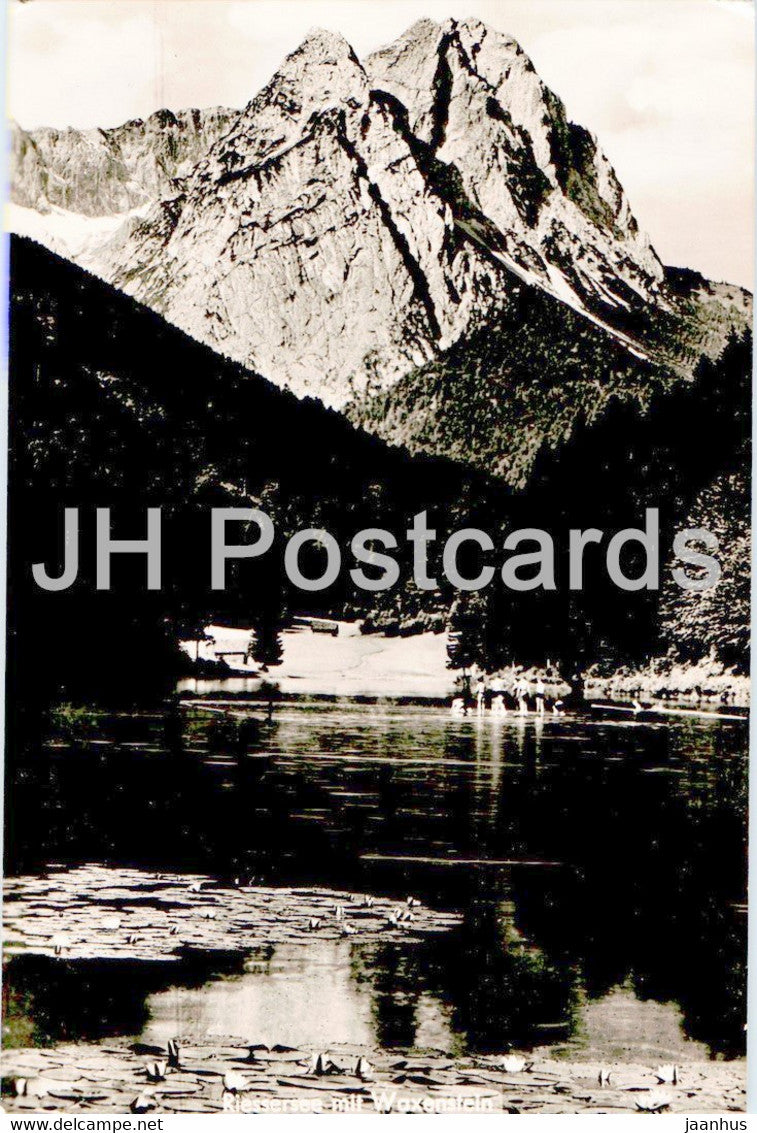 Riessersee mit Waxenstein - Germany - used - JH Postcards