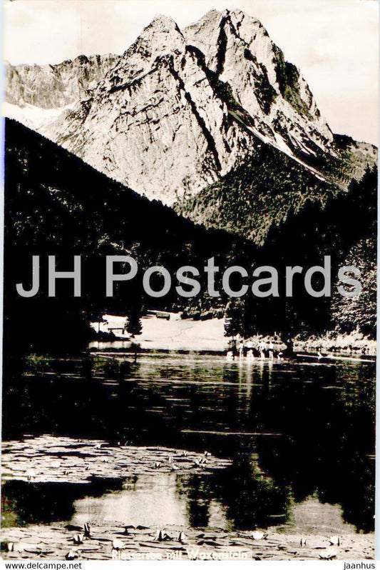Riessersee mit Waxenstein - Germany - used - JH Postcards