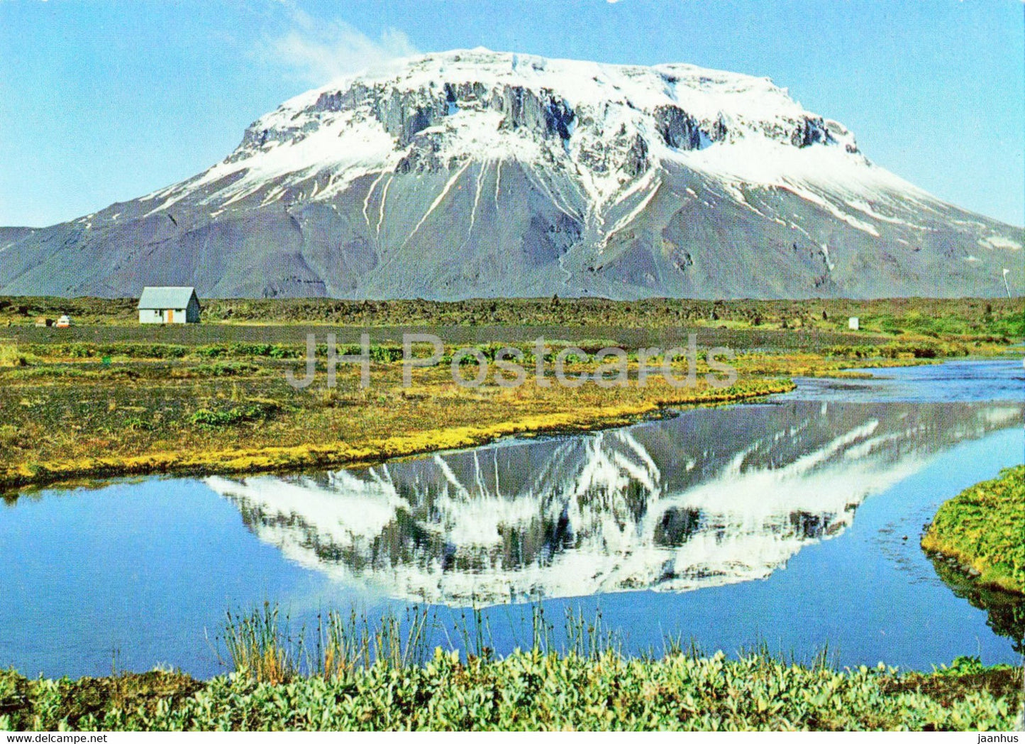 Herdubreid mountain - Iceland - used - JH Postcards