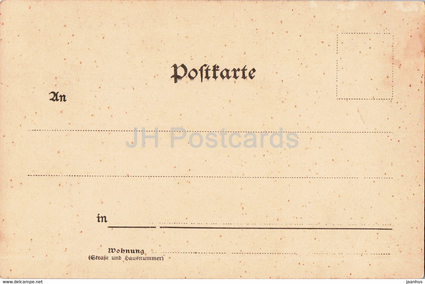 Gruss aus Strassburg i E - Strasbourg - Storchnest - birds - stork - old postcard - France - unused