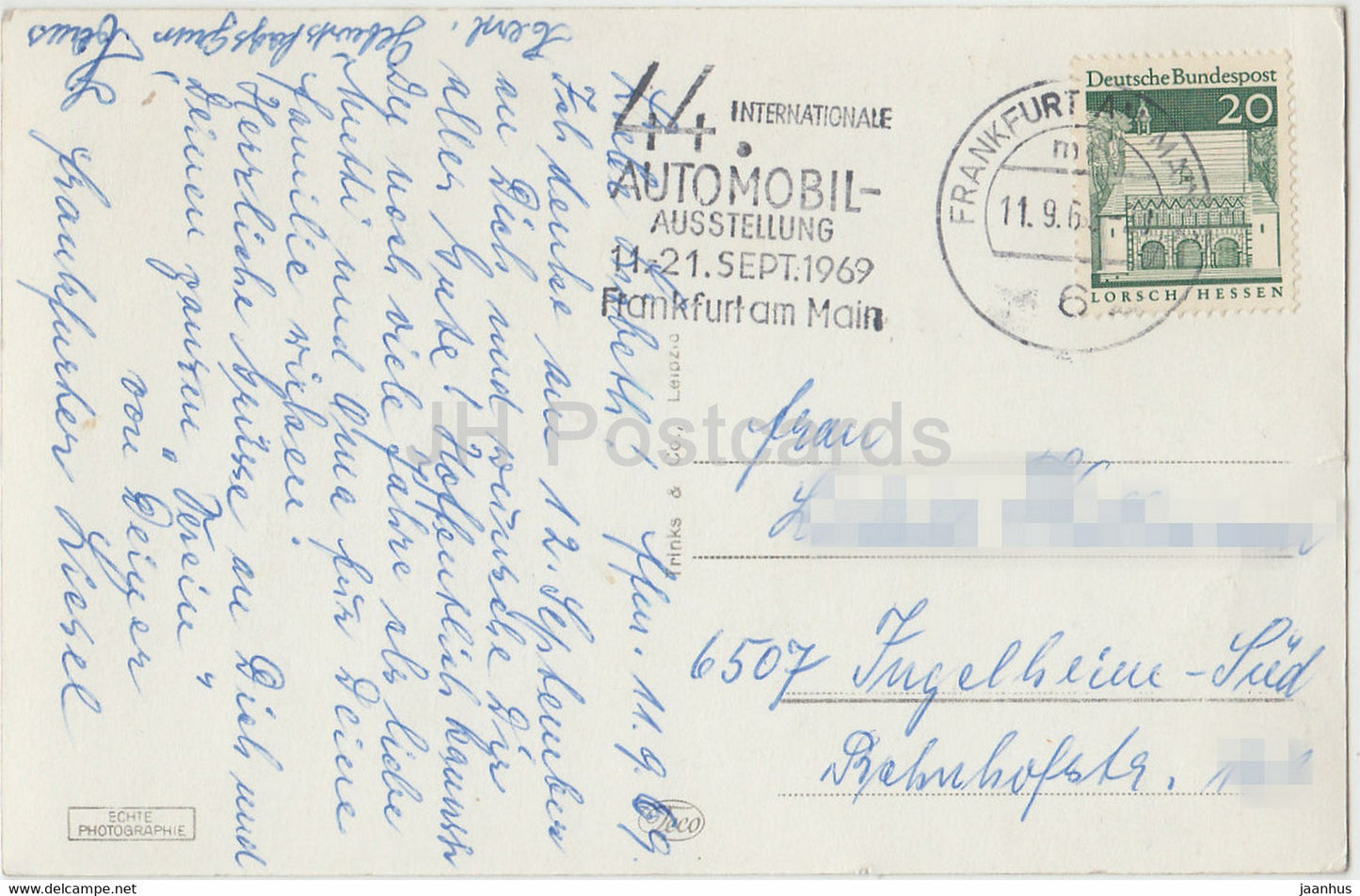 Frankfurt a M - Römer - Kaisersaal - 161 - 1969 - Deutschland - gebraucht