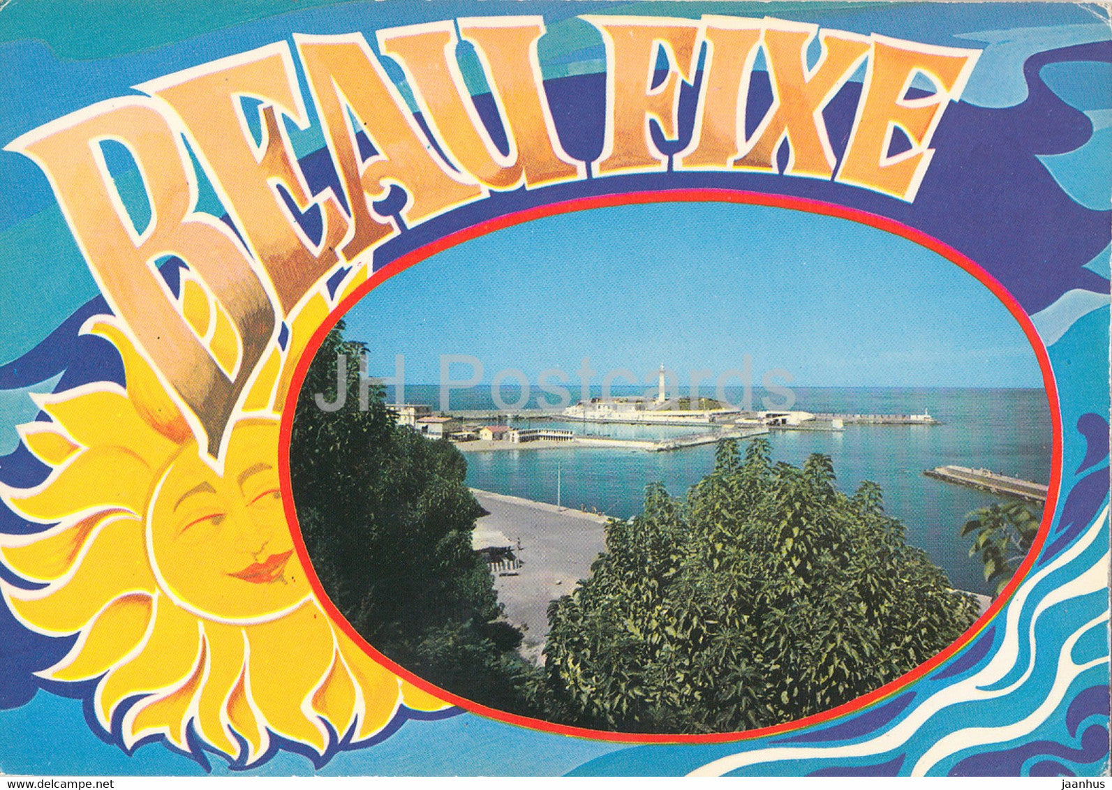 Cherchell - Le Phare - lighthouse - Beau Fixe - 1979 - Algeria - used - JH Postcards