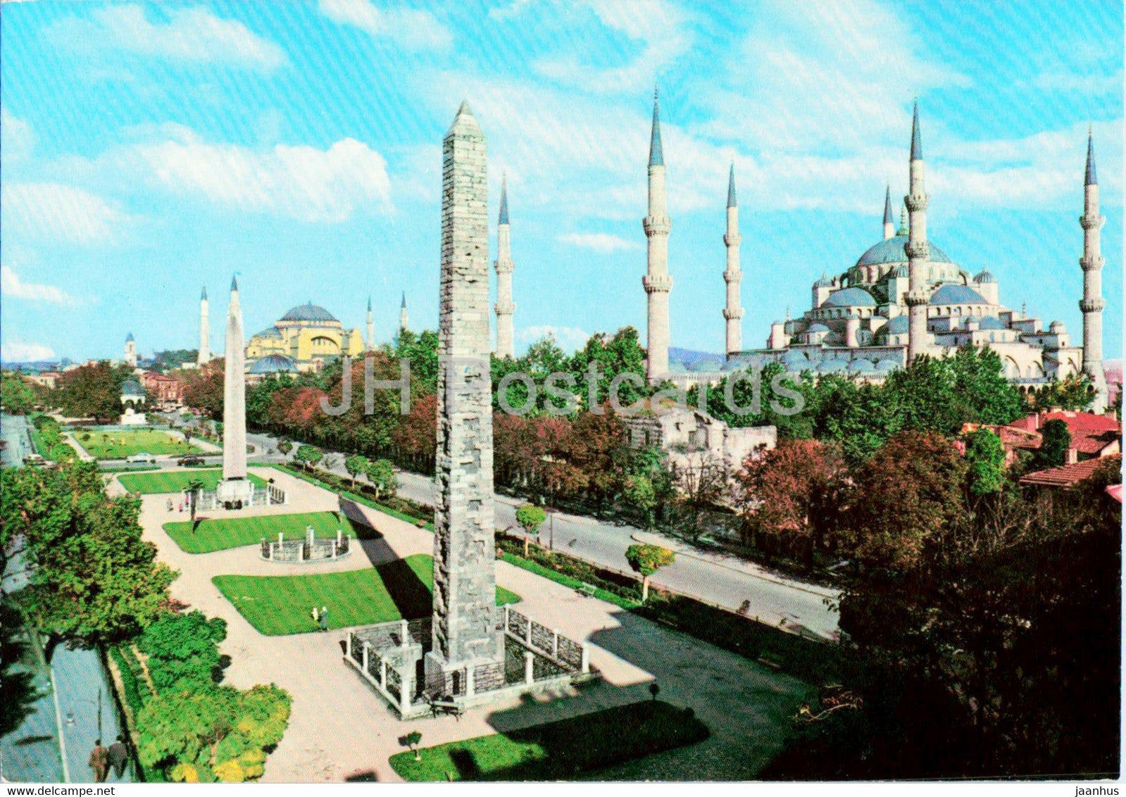 Istanbul - Sultan Ahmet Mosque - Blue Mosque - 230 - Turkey - used - JH Postcards