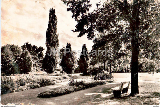 Thermalbad Bad Krozingen - Kurpark - old postcard - 1959 - Germany - used - JH Postcards