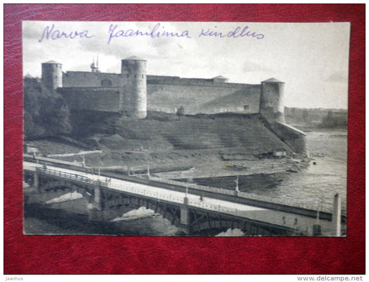 Jaanilinna fortress - Narva - 1930s - Estonia - unused - JH Postcards
