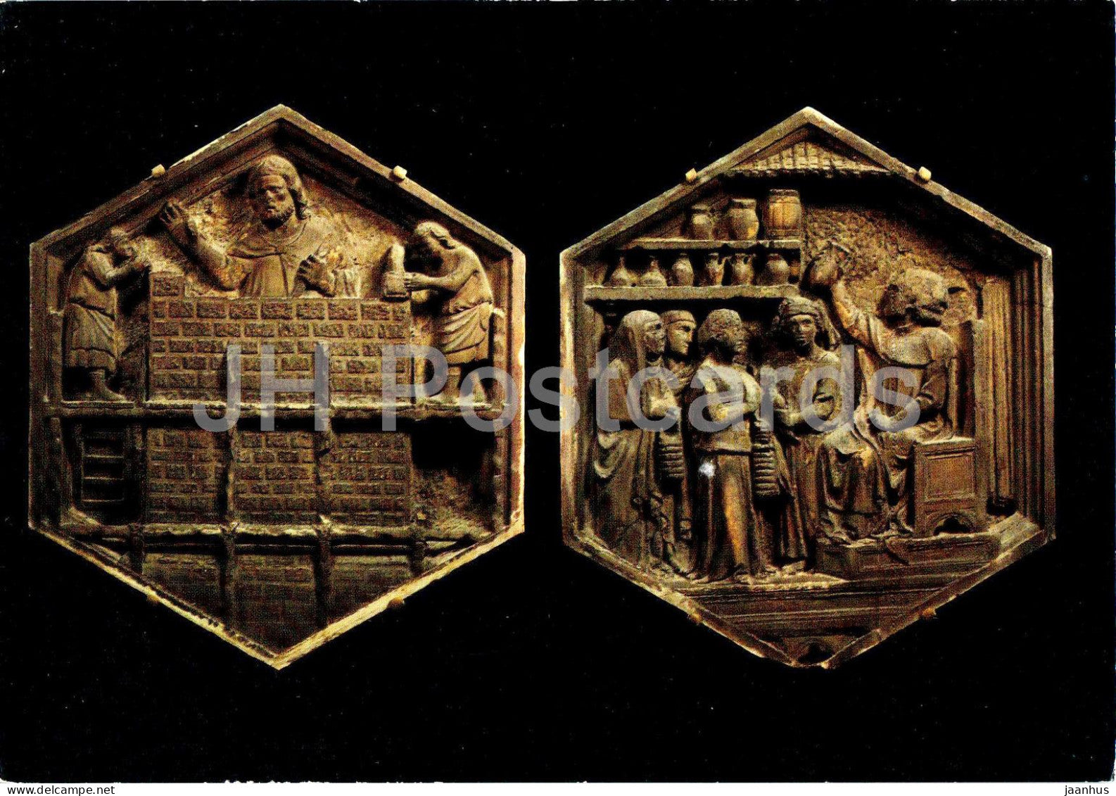 Firenze - Florence - Museo dell'Opera del Duomo - Andrea Pisano - house building - medicine - 314 - Italy - used - JH Postcards