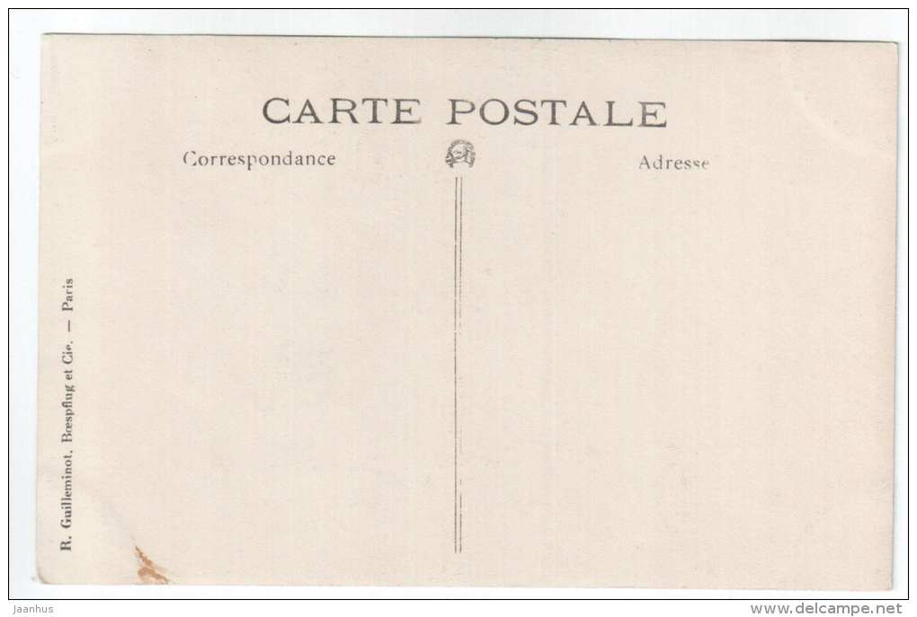 Wooden bridge - R. Guilleminot Boespflug et Cie - Paris - old postcard - France - unused - JH Postcards