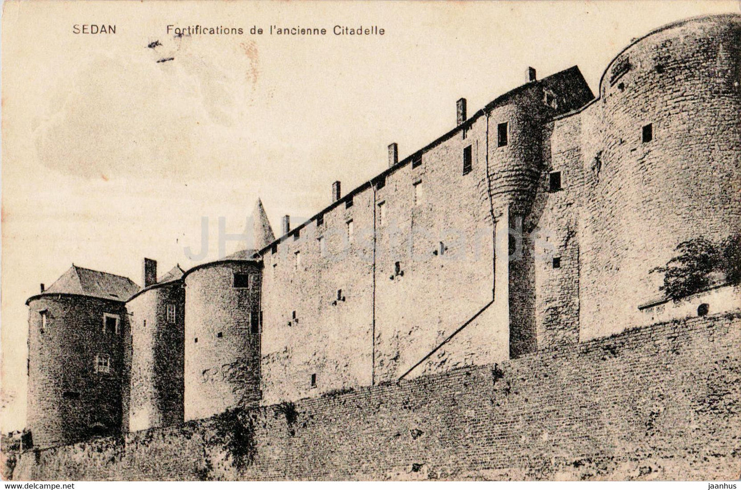 Sedan - Fortifications de l'ancienne Citadelle - Feldpost - military mail - old postcard - 1916 - France - used - JH Postcards