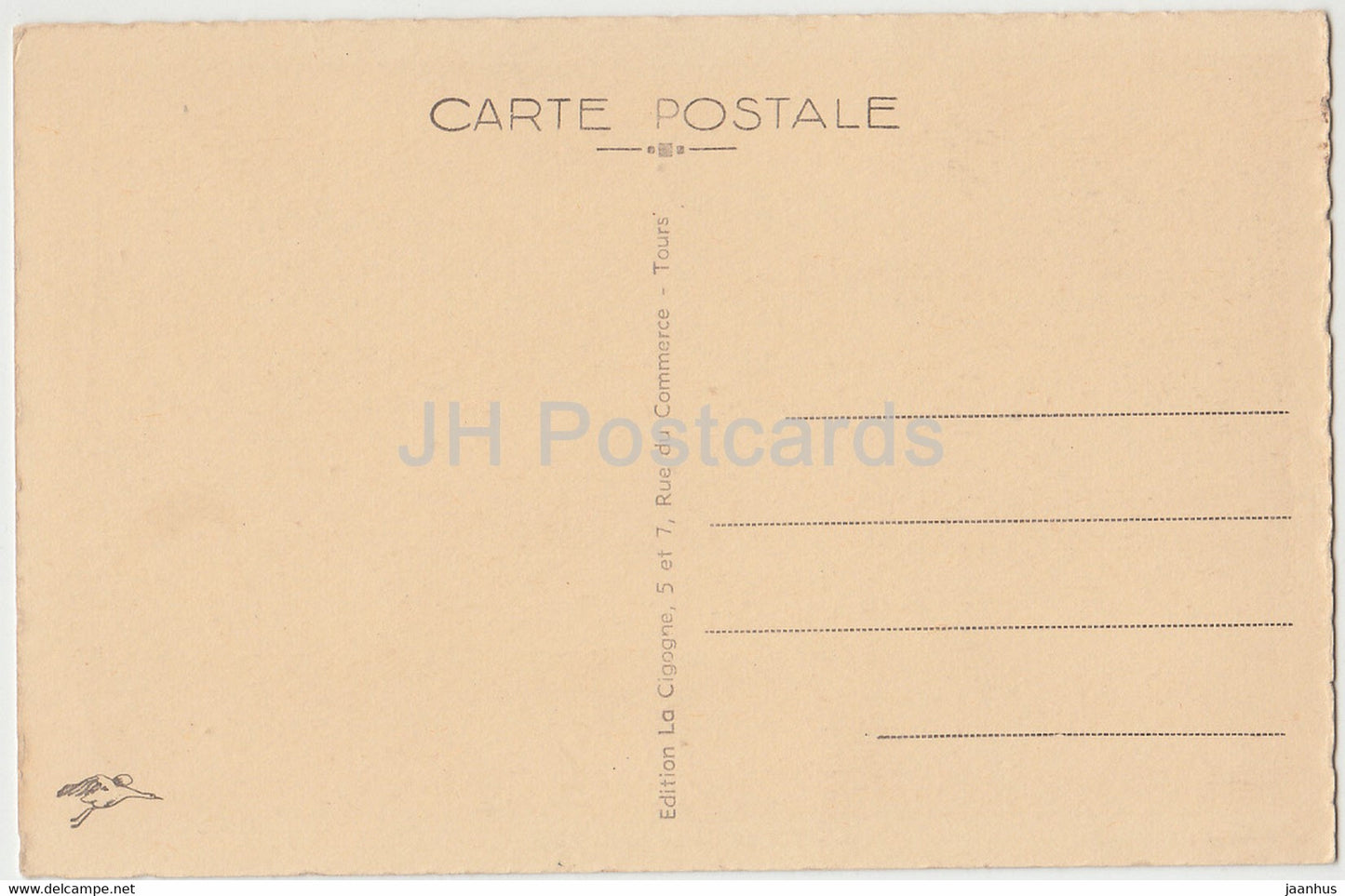 Tours - Le Jardin Botanique - 32 - carte postale ancienne - France - inutilisée