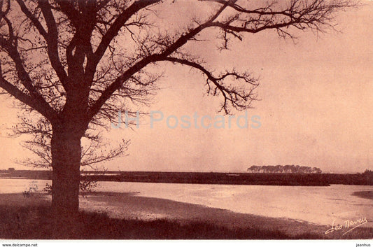 Cote d'Argent - Ecole de Plein air d'Andernos - Calme Marine - 1938 - old postcard - France - used - JH Postcards