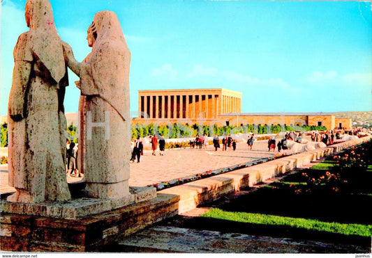 Ankara - The Mausoleum of Ataturk - 466 - Turkey - used - JH Postcards